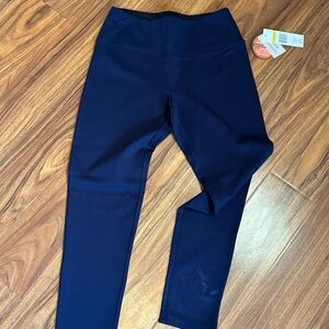 Velocity Dark Navy High-Rise Performance Leggings